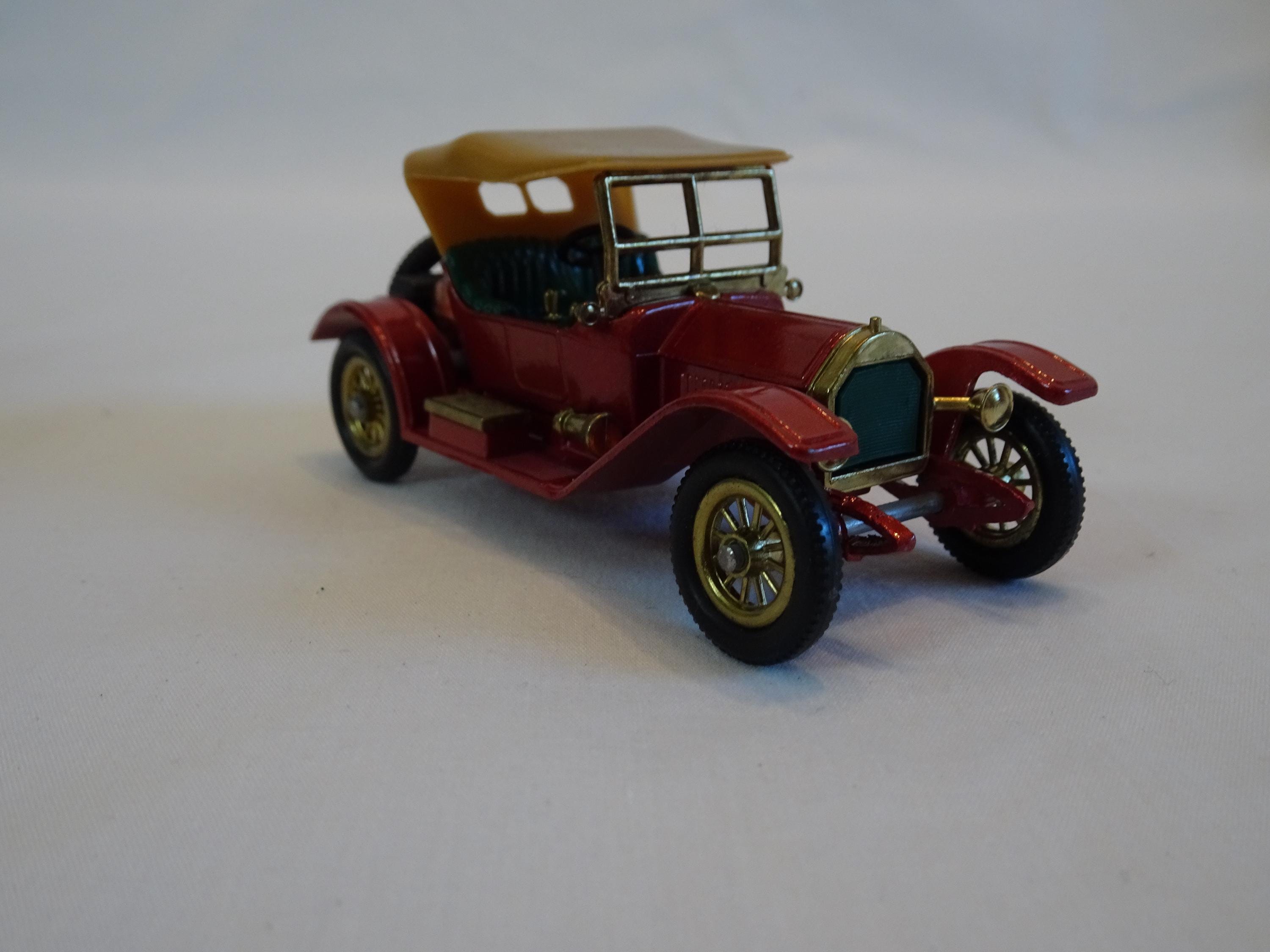 Vintage Matchbox Models of Yesteryear Diecast Toy Car, Y-8 Red