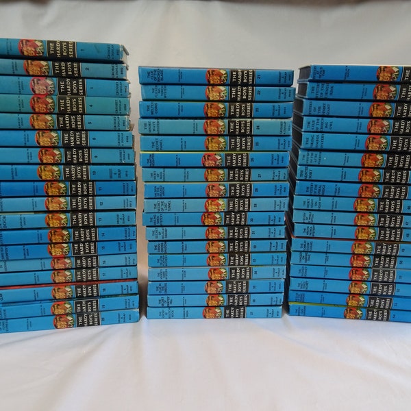 Hardy Boys Mystery Story, títulos variados, libro de detectives ficticios para adolescentes de tapa dura vintage