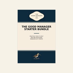 New Manager Toolkit | First Time Manager Bundle | Leadership Training