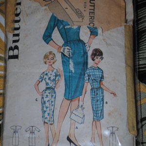 Butterick 2200 Dress 1950s Size 14 Bust 34 image 1