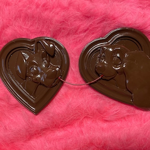 Lady and the Tramp sculpted plaques