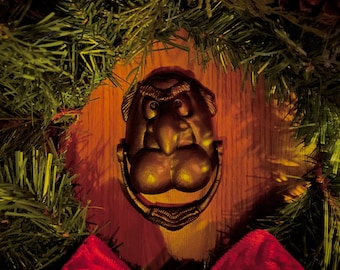Muppets Christmas Carol Statler Door Knocker prop replica
