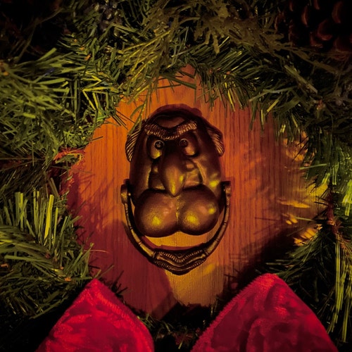 Muppet Christmas Door Knocker Etsy