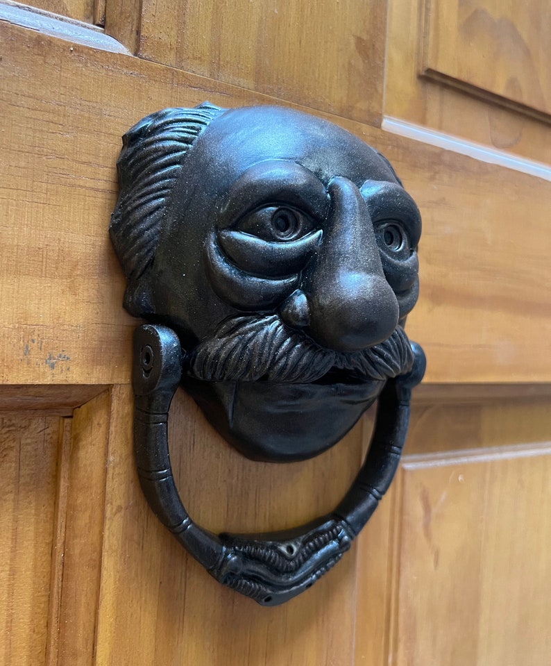 NEW Muppets Christmas Carol Waldorf door knocker prop replica image 1