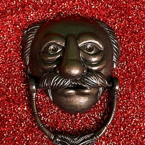 NEW Muppets Christmas Carol Waldorf door knocker prop replica image 3