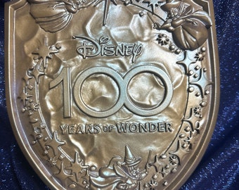 Disney 100 Years of Wonder replica plaque