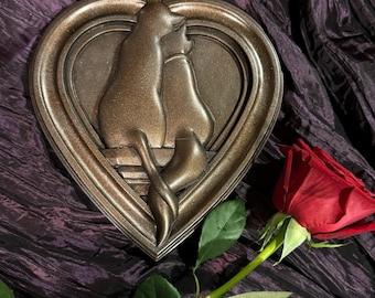 Aristocats sculpted plaque