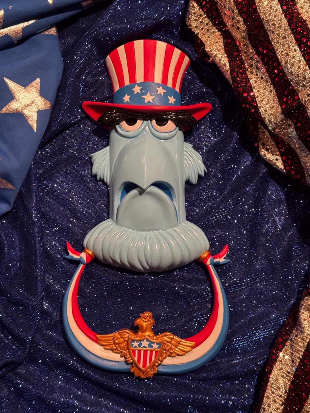 Sam Eagle Americana Door Knocker Prop - Etsy