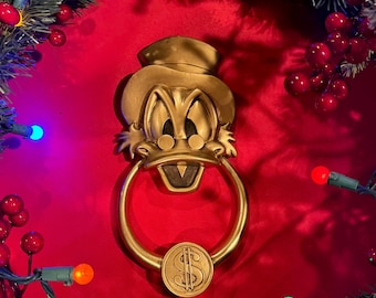 Scrooge McDuck Door Knocker decoration