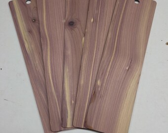 2.0" x 7.0" assorted wood bookmarks - Blank - No Engraving or ribbon -  Quantity of 5