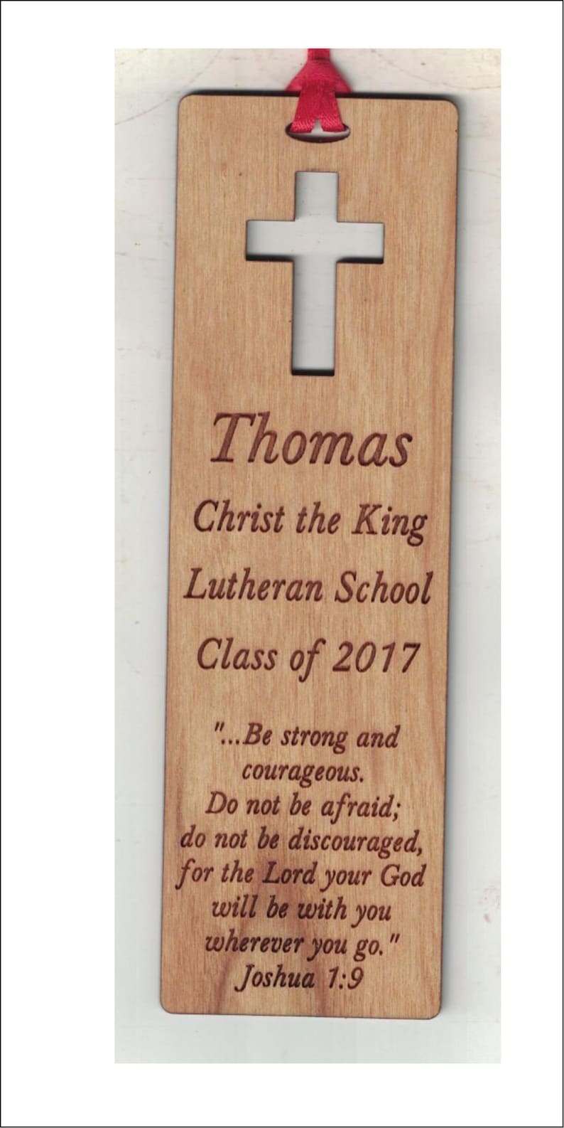 10 Assorted Wood Bookmarks With Text or Logo Engraved No Etsy