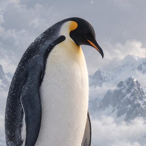 Emperor Penguin Art Print | Polar Harbour Fantasy Wall Decor Bild 19