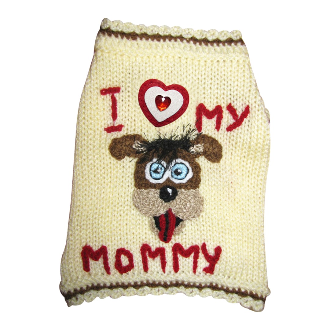 Made with Love Creme' Doggie Pullover