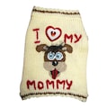 Designer Dog Clothes "I Love My Mommy" Dog Sweater Puppy Clothing CUTE Small Dog Clothes YORKIE Chihuahua Frenchie Dog Outfits Boy Girl Coat product logo