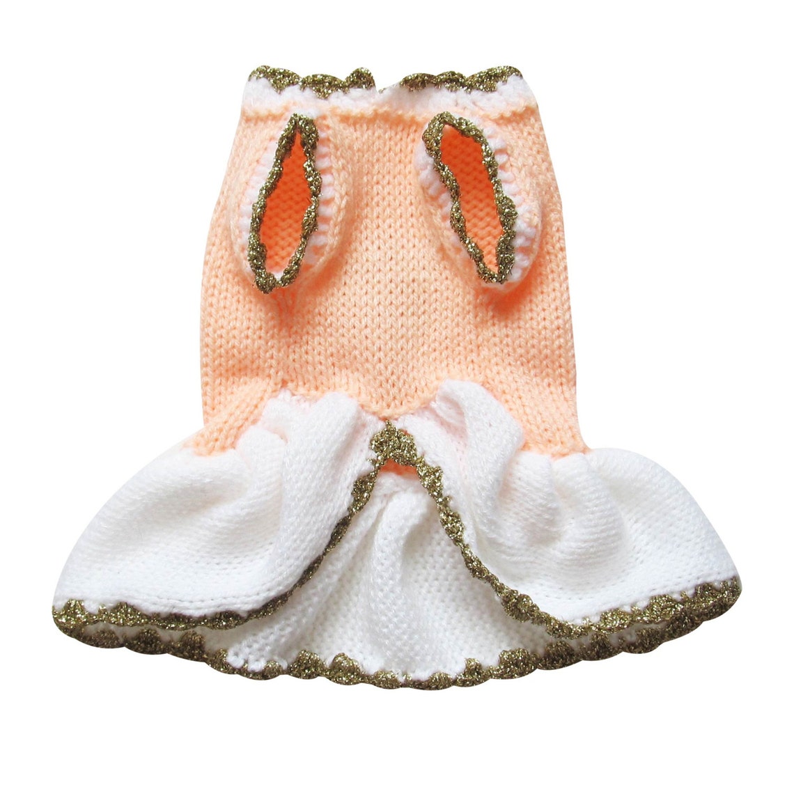 Dog Dress Beautiful Puppy Dress Knitted Dog Dress Dog Etsy