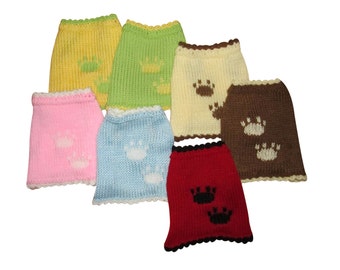 Petits pulls pour chiens manteaux de chiens pulls pour animaux de compagnie vêtements de chien de différentes couleurs pulls pour chiots, vêtements pour chiots vêtements pour chiens vêtements pour animaux de compagnie
