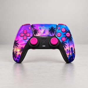 Controller Shell Kit for PS5 DualSense | Custom Faceplate & Replacement Housing | Retro Gaming Accessories | Gamer Birthday Gift