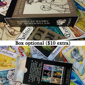 Greek Mythology Tarot Deck, tarot cards, cubism-inspired, Mythological Abstractions image 5