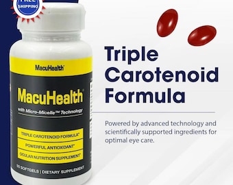 Macu Health_Triple Carotenoid Formula Eye Health.....