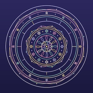 Stille Kreise Mandala Ausmalbuch Erwachsene PDF | 25 Mandalas 3 Schwierigkeitsstufen | Anti Stress Printable Bild 1