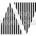Black White Stripe Banner Printable, DIY Custom Banner, Bunting Banner ...