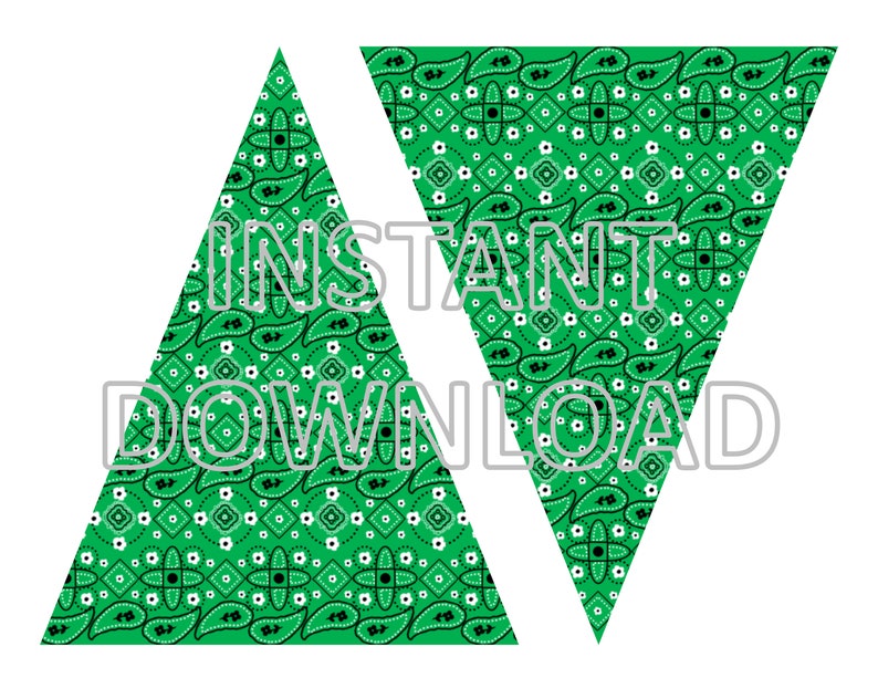 Kids Farm Party Decor Instant Download Brown Cow Print Blue Jean Gingham Country Banner Printable Bandana Farm Printable Party Decor