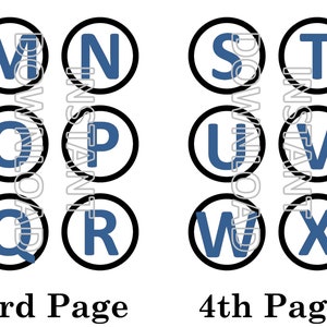 Navy Blue Alphabet Banner Letters Printable, Navy Blue Bunting Letters ...