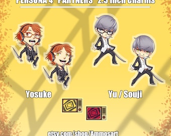 Persona 4 Partners Two-piece 2.5-inch Acrylic Charms