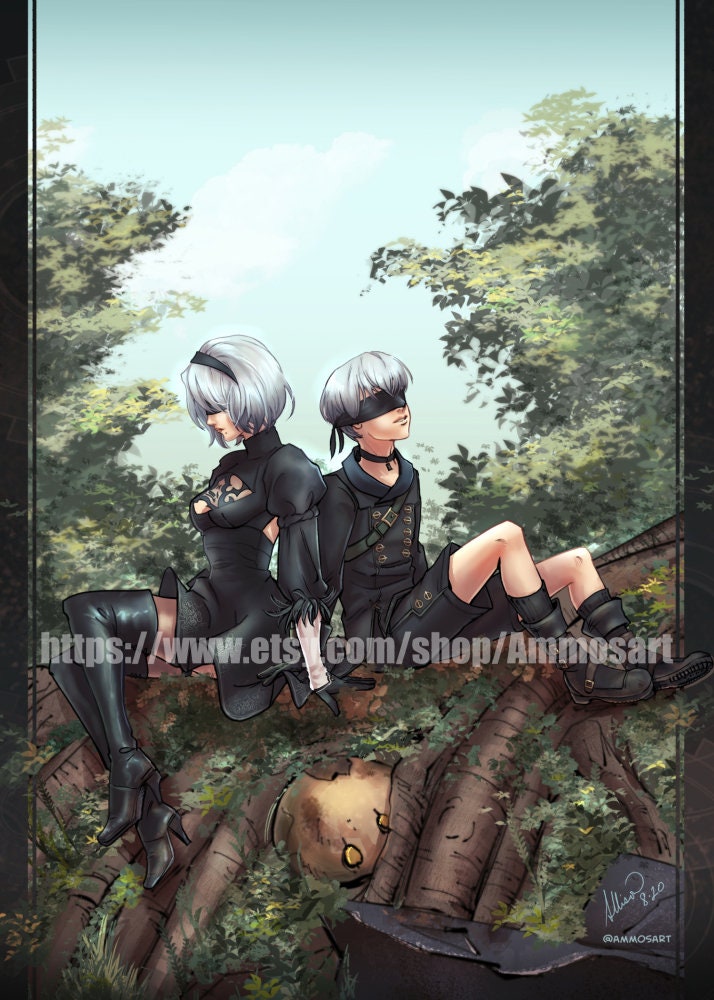 NieRAutomata ポータブルターンテーブル& Ｆ3サイズキャンバスアート NieR:Automata」コラボモデルのターンテーブルがオンキヨーから発売に