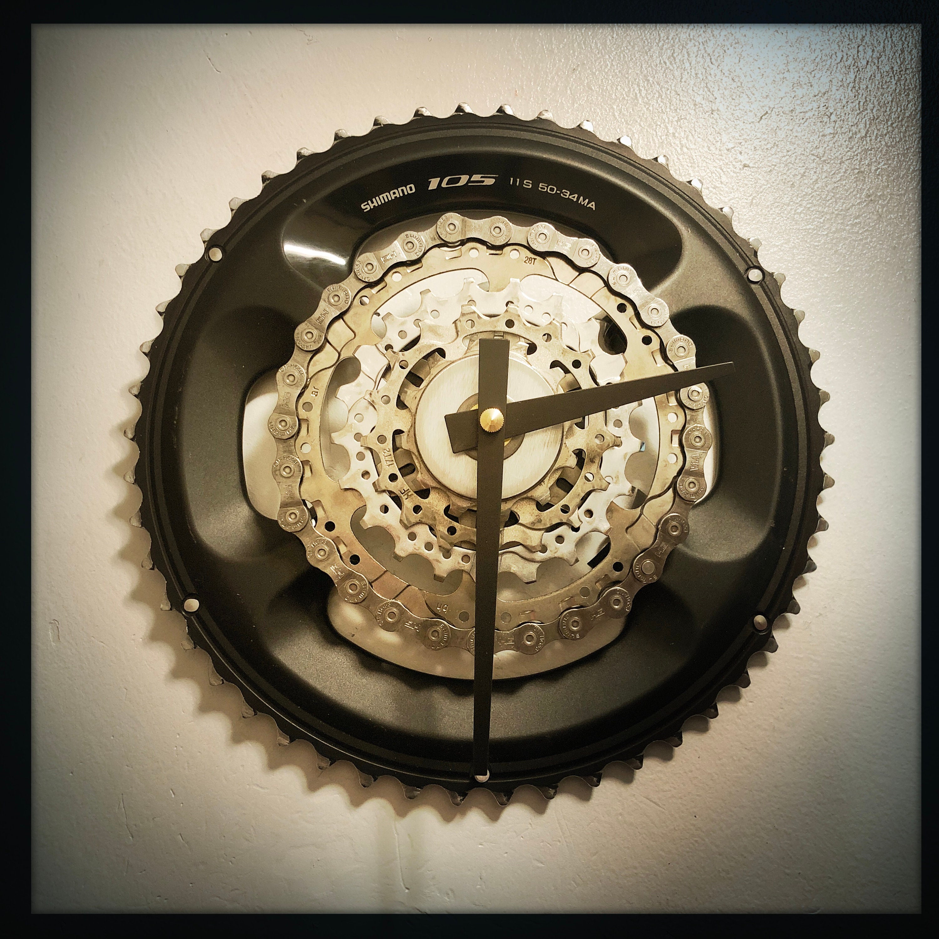 Home Office Wanduhr Fahrraduhr industrielle Wand-Dekor | Etsy