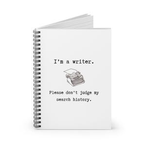 Writer&#39;s Notebook, gift-for-writer, Funny Writer Gift, Literary,Gift for Authors,Funny Notebook,Creative Writing Notebook, Fathers Day Gift,