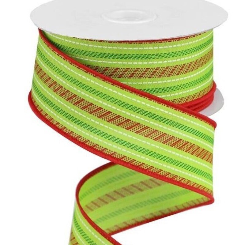 Grinch Wired Ribbon - Etsy