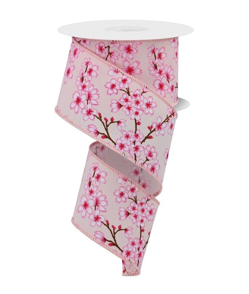 Wired Blossoms Ribbon, 2.5