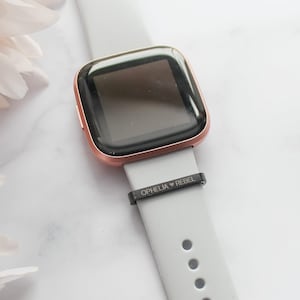 Personalized Smart Watch Band Charm | Fitness Tracker Charm | Marathon Charm | Watch Bling | Watch Charm | Steel Band Charm | Nurse Gift