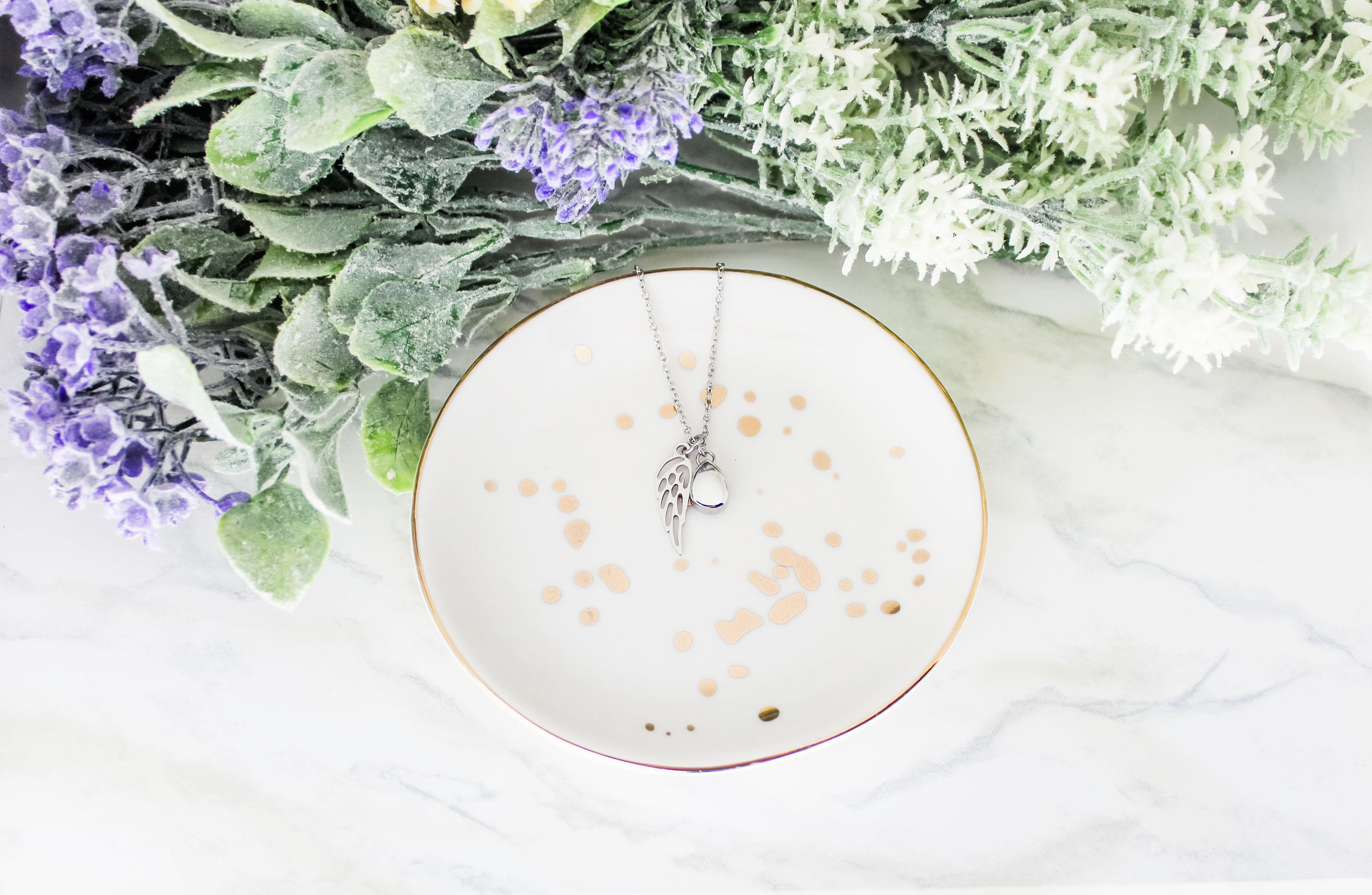 Mini Teardrop Cremation Urn Necklace | Silver Urn Jewelry | Ash Urn N…