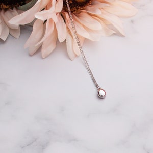 Cremation Urn Necklace, Tiny Teardrop Urn Jewelry, Cremation Dust Ash Necklace, Memorial Jewelry, Cremains Necklace, Jewelry For Ashes Silver Steel