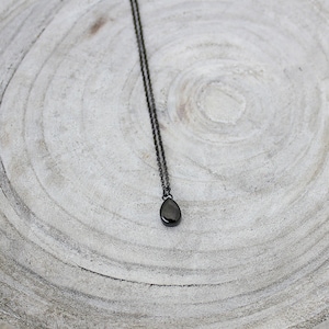 Cremation Urn Necklace, Tiny Teardrop Urn Jewelry, Cremation Dust Ash Necklace, Memorial Jewelry, Cremains Necklace, Jewelry For Ashes image 8