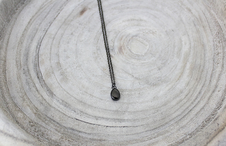 Cremation Urn Necklace, Tiny Teardrop Urn Jewelry, Cremation Dust Ash Necklace, Memorial Jewelry, Cremains Necklace, Jewelry For Ashes image 8