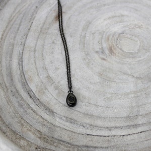 Cremation Urn Necklace, Tiny Teardrop Urn Jewelry, Cremation Dust Ash Necklace, Memorial Jewelry, Cremains Necklace, Jewelry For Ashes image 9