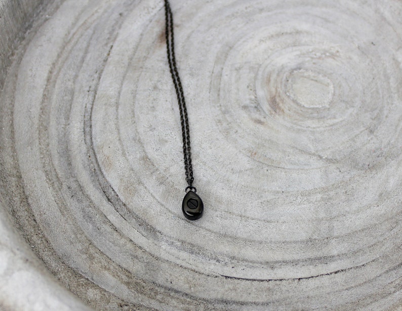 Cremation Urn Necklace, Tiny Teardrop Urn Jewelry, Cremation Dust Ash Necklace, Memorial Jewelry, Cremains Necklace, Jewelry For Ashes image 9