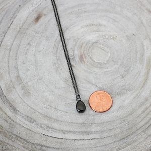 Cremation Urn Necklace, Tiny Teardrop Urn Jewelry, Cremation Dust Ash Necklace, Memorial Jewelry, Cremains Necklace, Jewelry For Ashes image 10