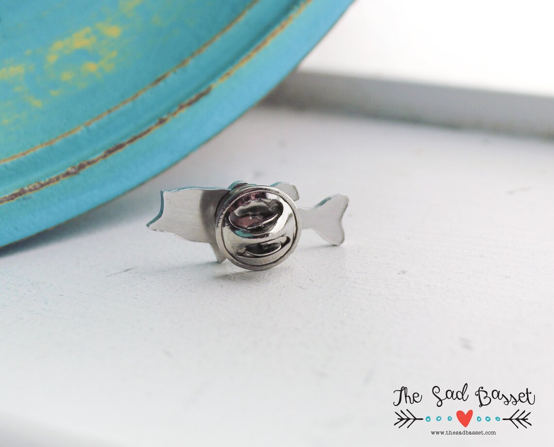 Personalized Tie Tack Tie Pin Hand Stamped Tie Tack Etsy