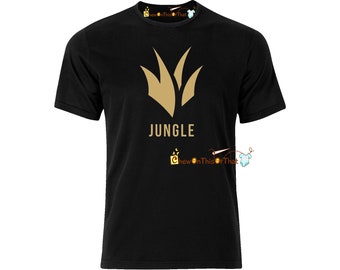 Jungle Logo League of Legends T-Shirt | LOL Video Game Apparel | MOBA Games | Personalized League of Legends | Gamer Gift | Gamer Apparel