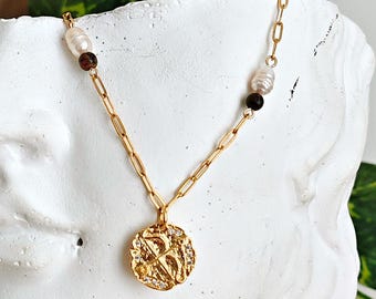 Achilles Aristos Achaion Greek Mythology Necklace: Gold or Silver