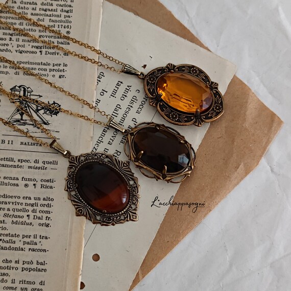Bonnie Bennett Inspired Amulet Necklace 