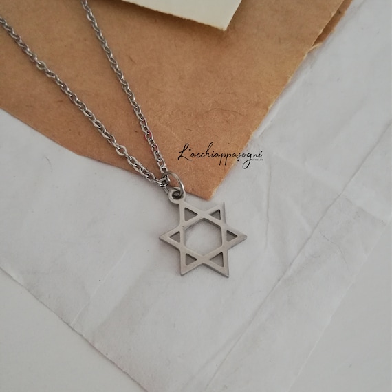 Elio \u0026 Oliver Star of David Necklace 
