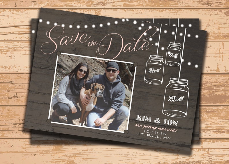 Save the Date Photo Card