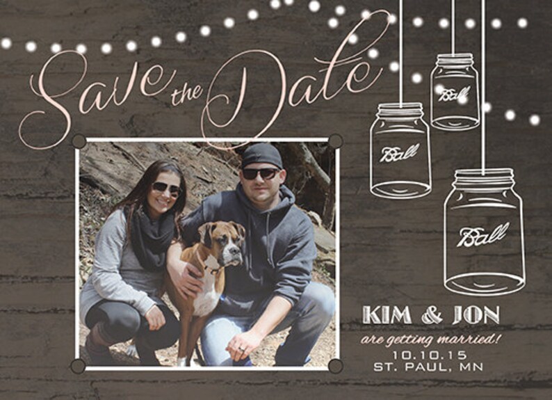 Save the Date Photo Card