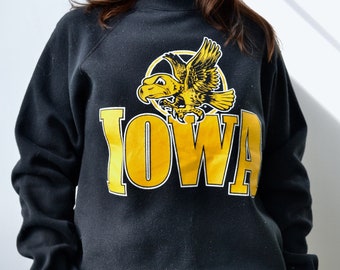 80er/90er Jahre Ultra Fleece Iowa State Universität Sweatshirt