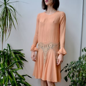 Peach church dress cheap